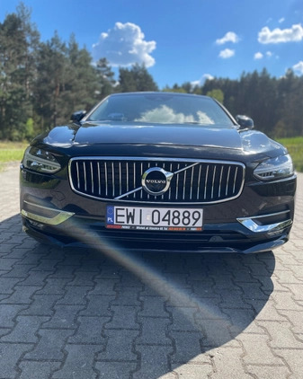 Volvo S90 cena 119999 przebieg: 122000, rok produkcji 2017 z Wieluń małe 407